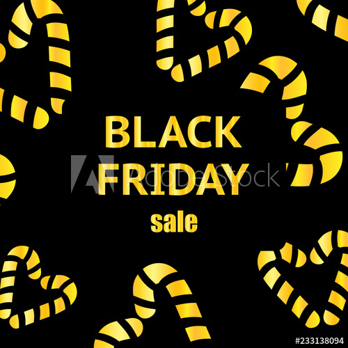 500x500 Black Friday Calligraphic Designs Poster Sale Vector