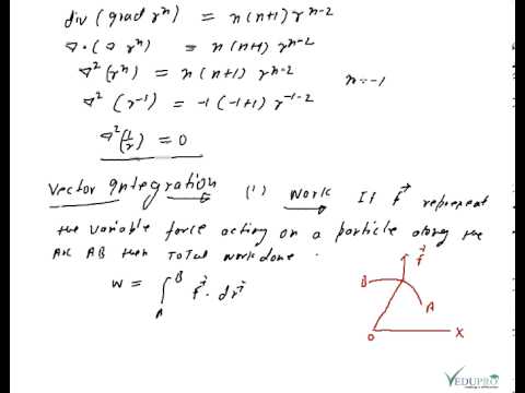 Vector Calculus Examples, Vector Integration 480x360 Vector Calculus Examples, Vector Integration