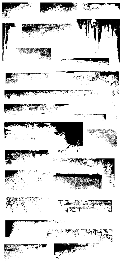 458x990 Free Vector Grunge Corner Designs Dingbats, Vectors, Etc
