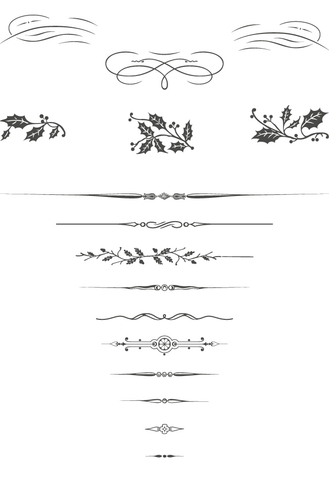 650x978 Free Vintage Vector Ornaments Images