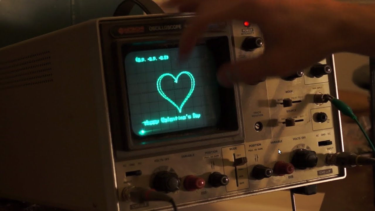 1280x720 Vector Display Output From A Vga Port