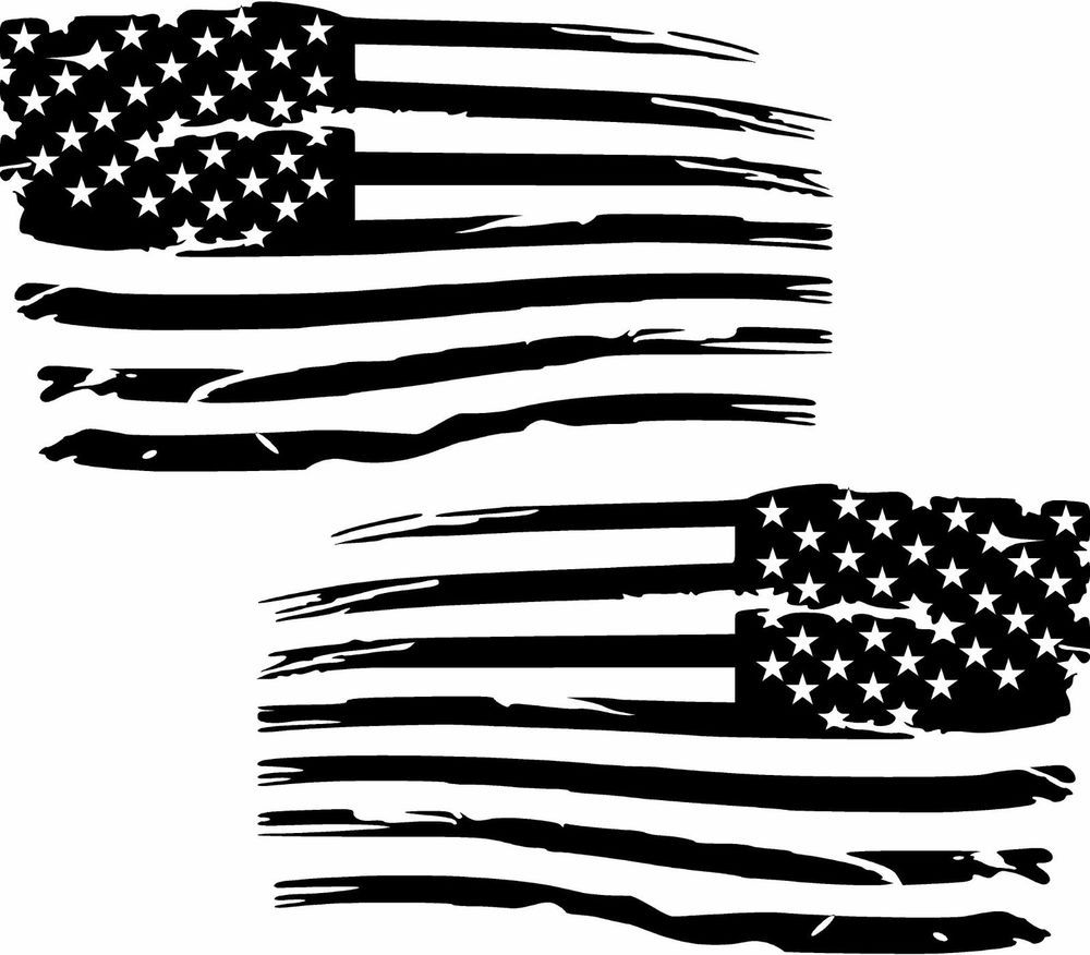 Download Free SVG Cut File - American Flag Distressed SVG Cut File By SVGSU...