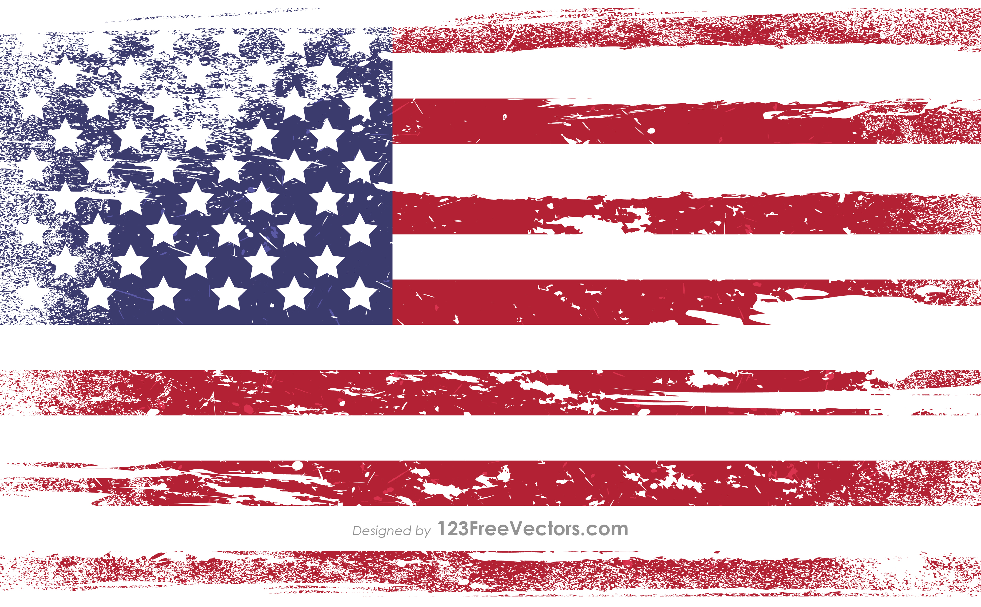 Vector Distressed American Flag at Vectorified.com | Collection of