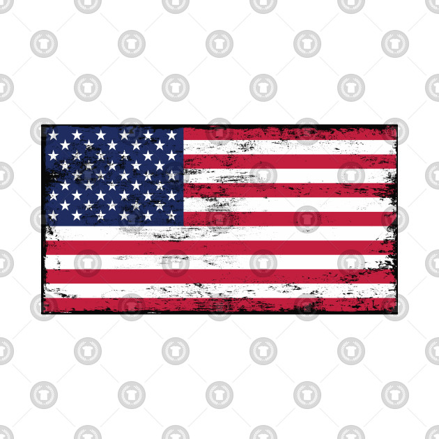 630x630 Usa American Flag Vector Grunge