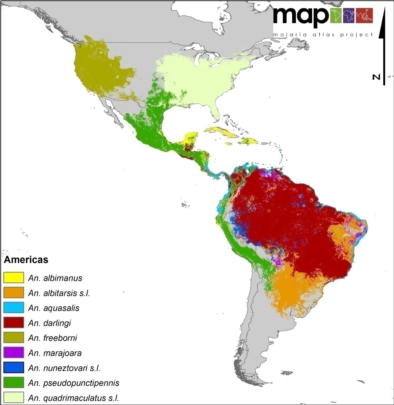 1379x1415 Global Distribution Of The Dominant Vector Species Of Malaria