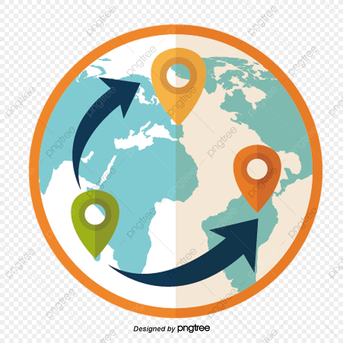 1200x1200 Global Logistics Distribution, Vector Png, Logistics, Logistics
