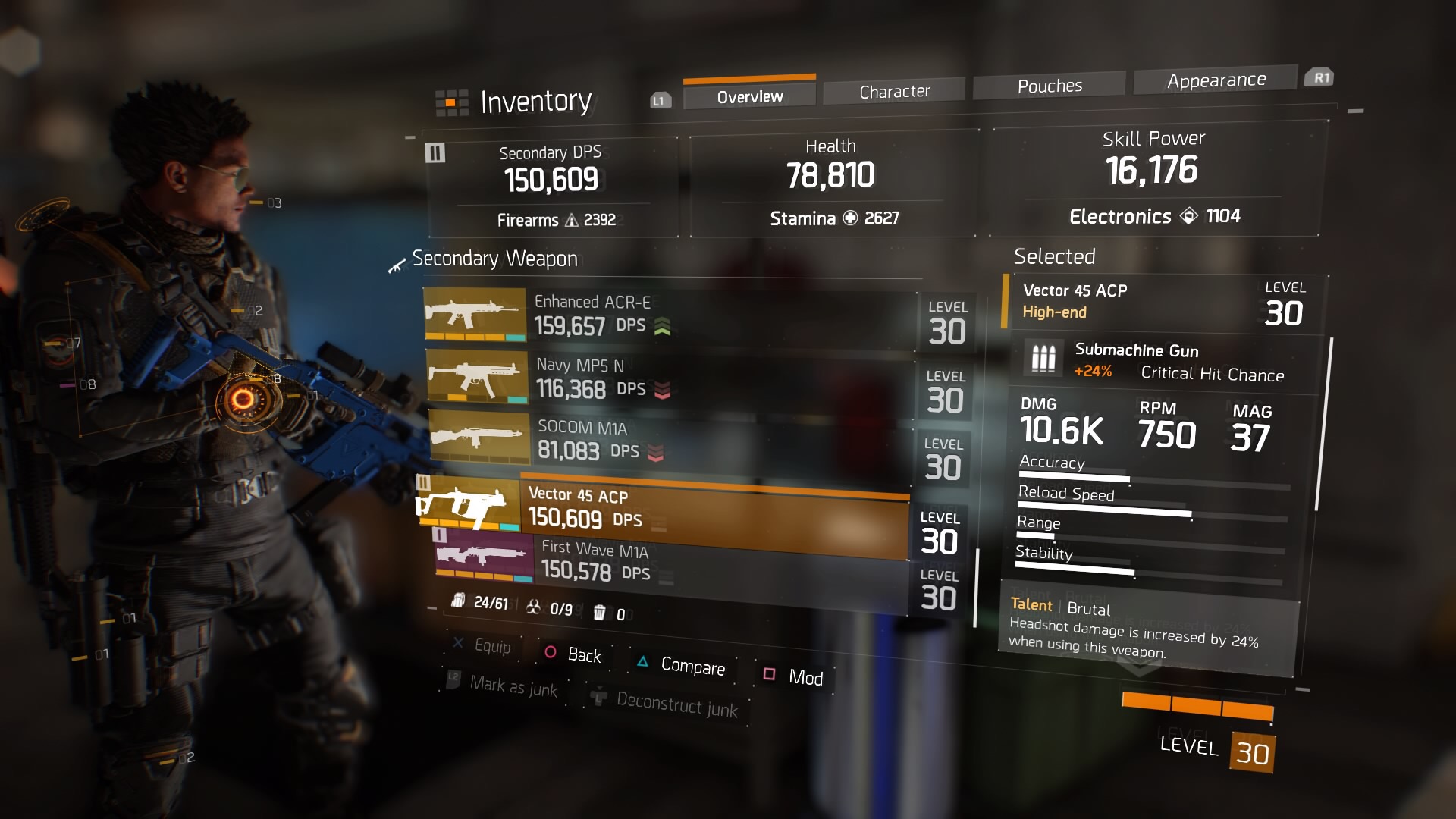 1920x1080 God Roll Vector The Division