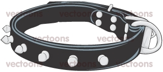 320x142 Dog Collar Illustration