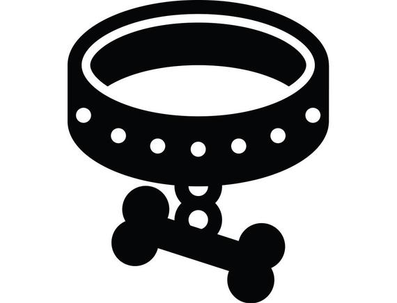 570x436 Pictures Of Dog Collar Clipart Black And White