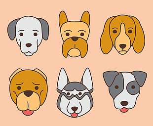 310x255 Vector Dog Head Picture Free Graphics Uihere