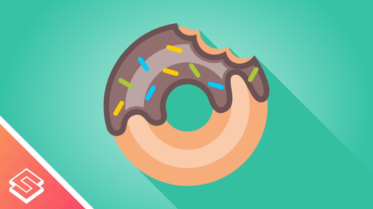 1280x720 Inkscape Tutorial Vector Donut