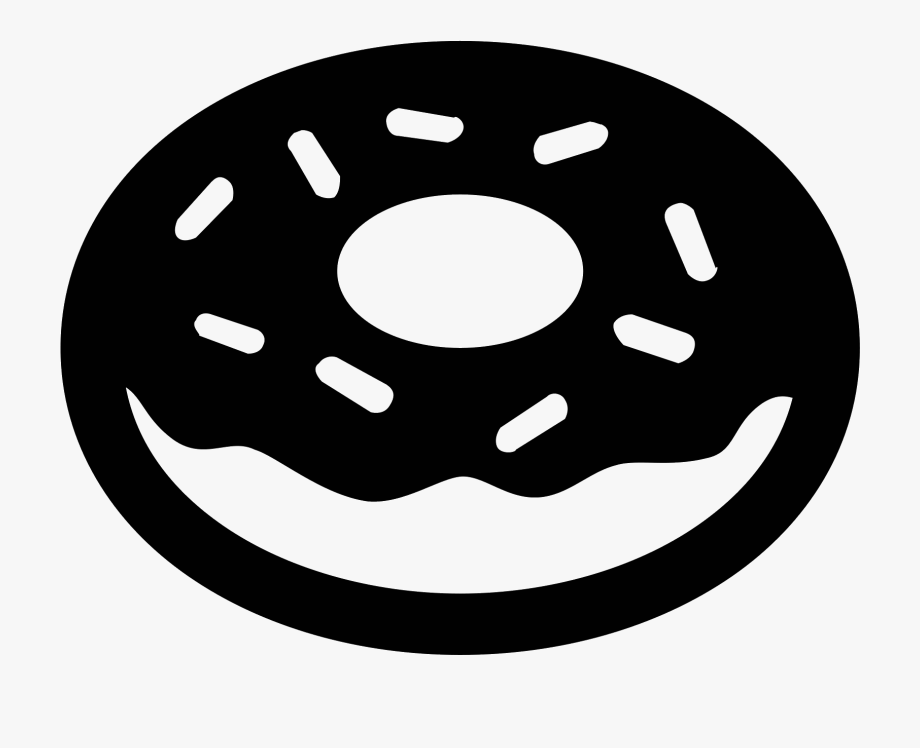 920x748 Vector Donut Clipart
