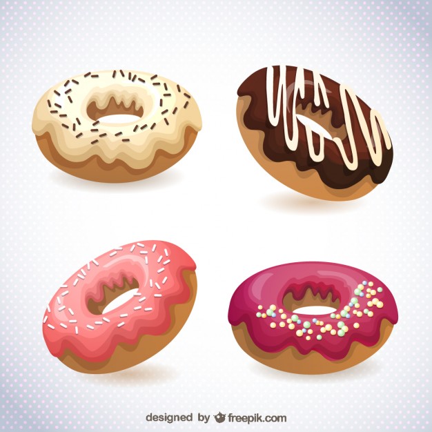 626x626 Vector Donuts Free Free Vector