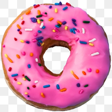 360x360 Donut Vector, Free Download Donut Vector, Happy Birthday Donut