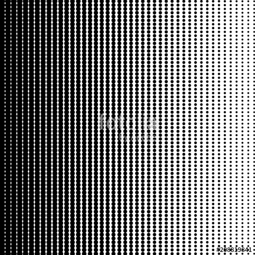 500x500 Halftone Dot Gradient Pattern Pop Art Halftone Template Black