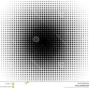 300x300 Radial Halftone Pattern Texture Vector Black White Radial Dot