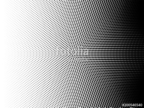 500x375 Radial Halftone Pattern Texture Vector Black And White Radial Dot