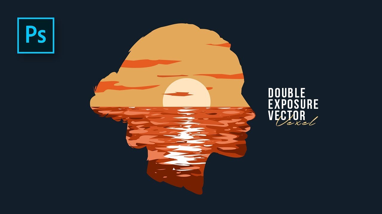 1280x720 How To Create Double Exposure Vector Vexel