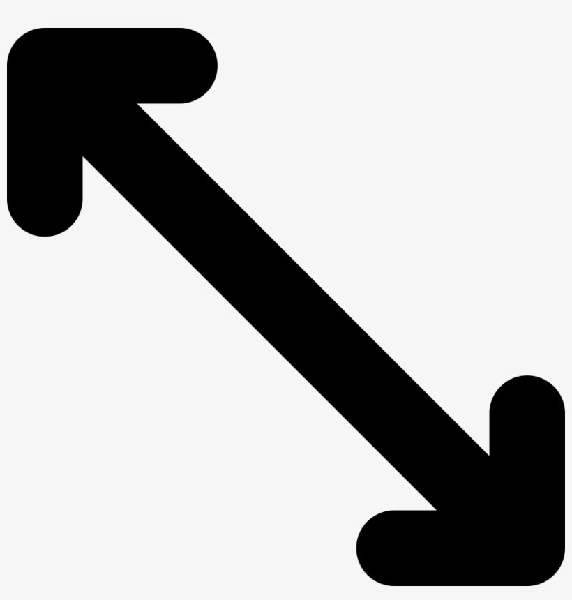 820x860 Double Arrow Pointing Opposite Directions Vector