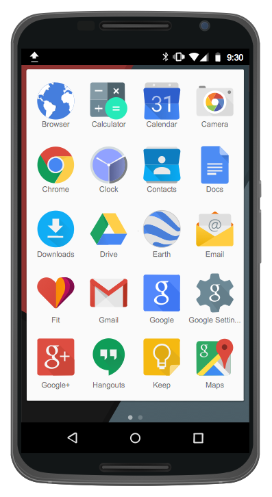 397x726 Conceptdraw Samples Software Development Android User Interface
