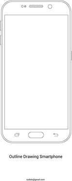 148x368 Android Smartphone Free Vector Download