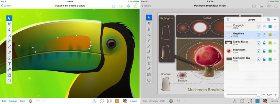 One Great Free Vector Drawing App For The Ipad Is Inkpad, Which 963x360 One Great Free Vector Drawing App For The Ipad Is Inkpad, Which