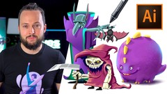 240x135 Drawing Monsters With Adobe Illustrator Cc Udemy