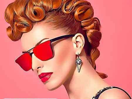 450x339 Vector Drawing Photoshop Action