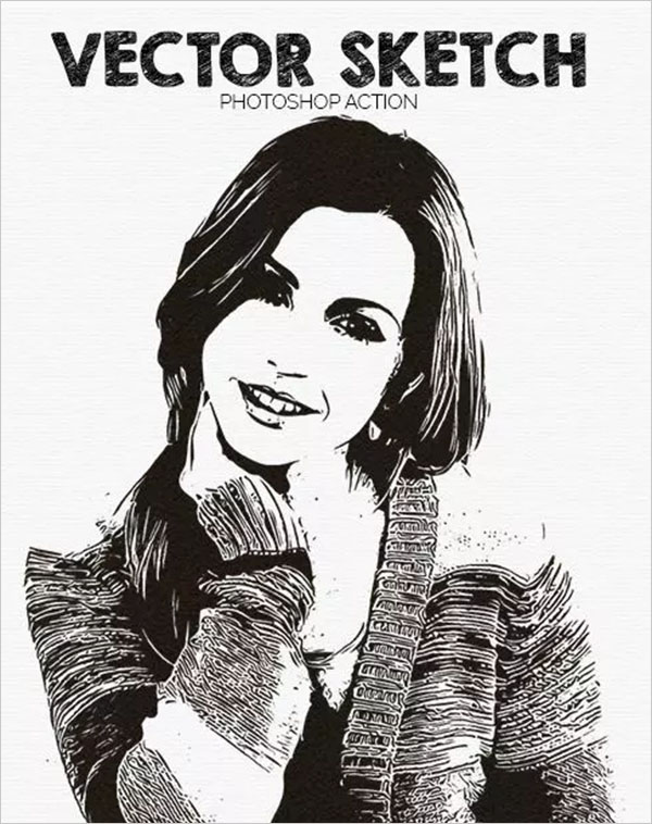 600x758 Vector Photoshop Actions