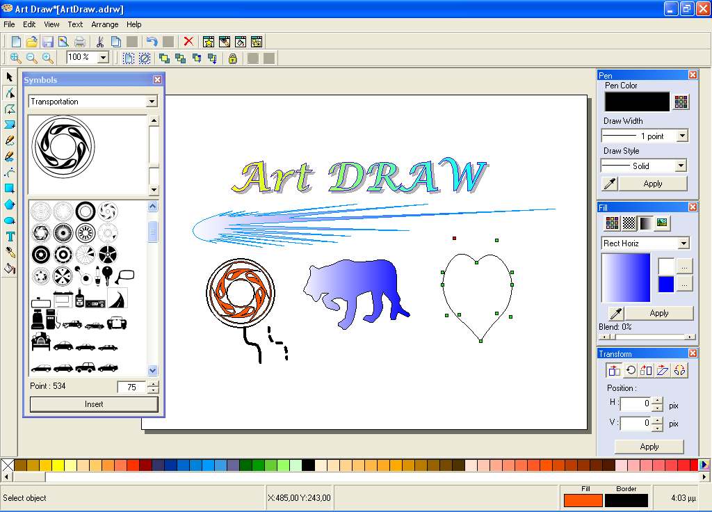 cartoon graphic design software free download
