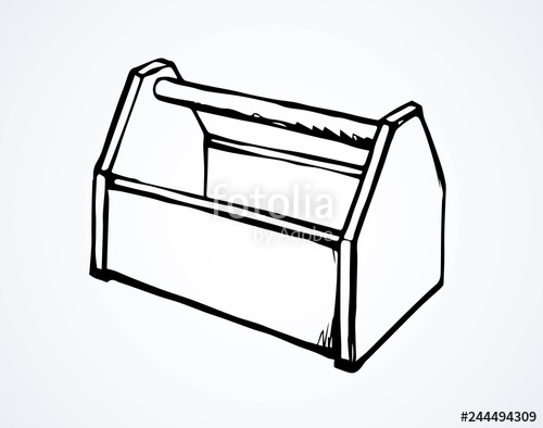 500x394 Tool Box Vector Drawing Stock Image And Royalty Free Vector