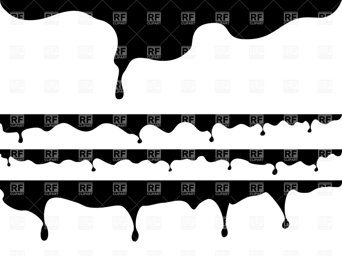 1200x900 Black Seamless Drips Vector Image Of Backgrounds, Textures
