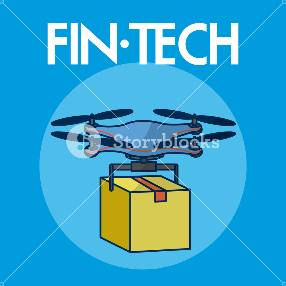 Delivery Dron With Box Vector Illustration Graphic Design Royalty 1000x1000 Delivery Dron With Box Vector Illustration Graphic Design Royalty