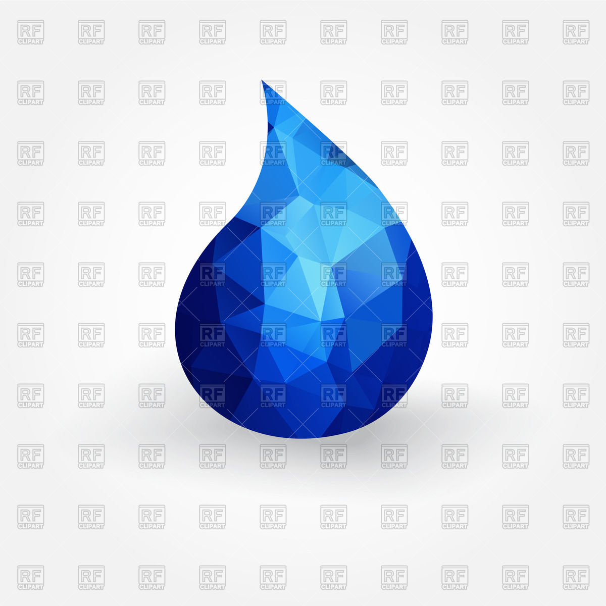 1200x1200 Mosaic Water Drop