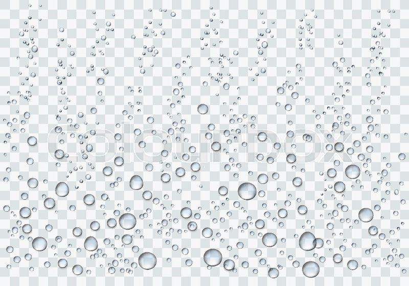 800x560 Realistic Water Droplets On The Stock Vector Colourbox