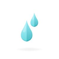 200x200 Water Drop Free Vector Art