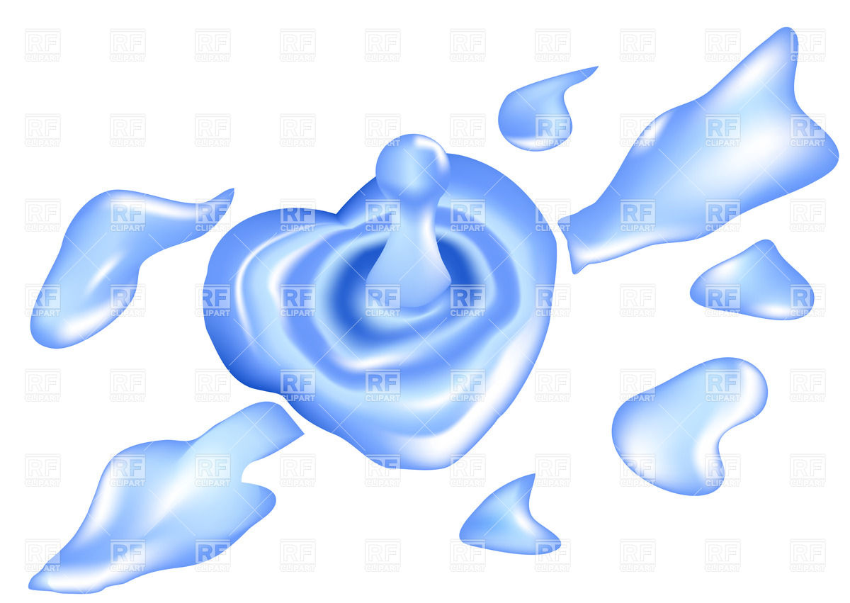 1200x851 Water Droplets Vector Image Of Objects Arkela