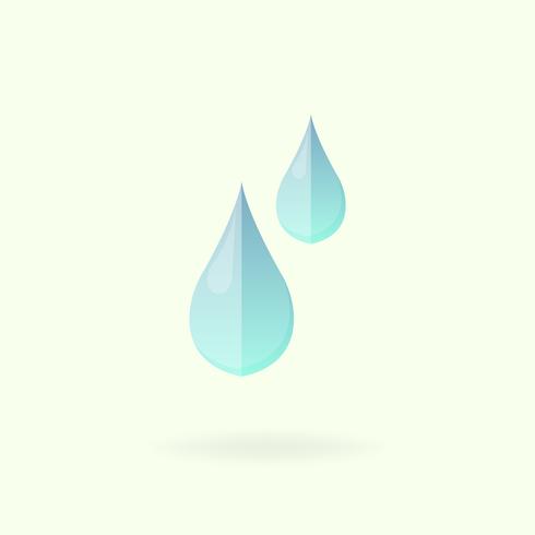 490x490 Water Droplets Environmental Conservation Vector