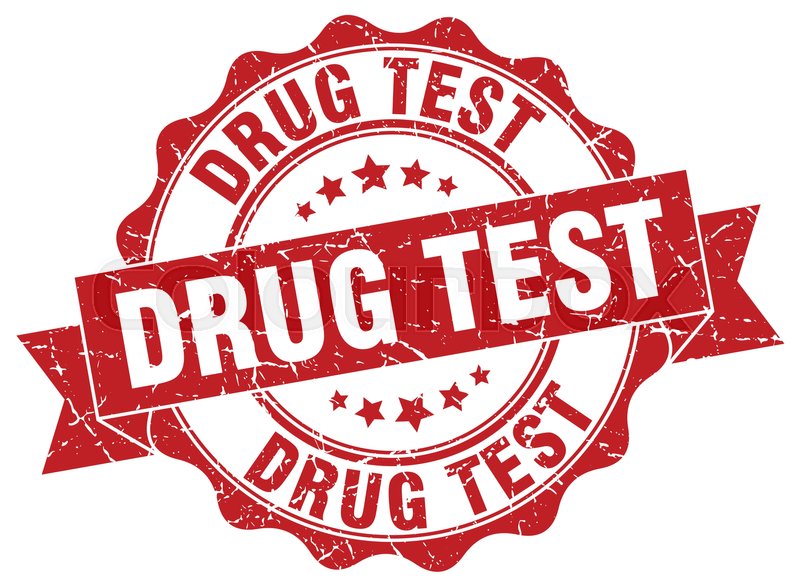 800x586 Drug Test St Sign Seal Stock Vector Colourbox