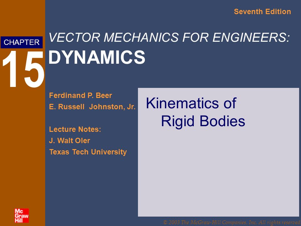 960x720 Vector Mechanics For Engineers Dynamics Seventh Edition Ferdinand