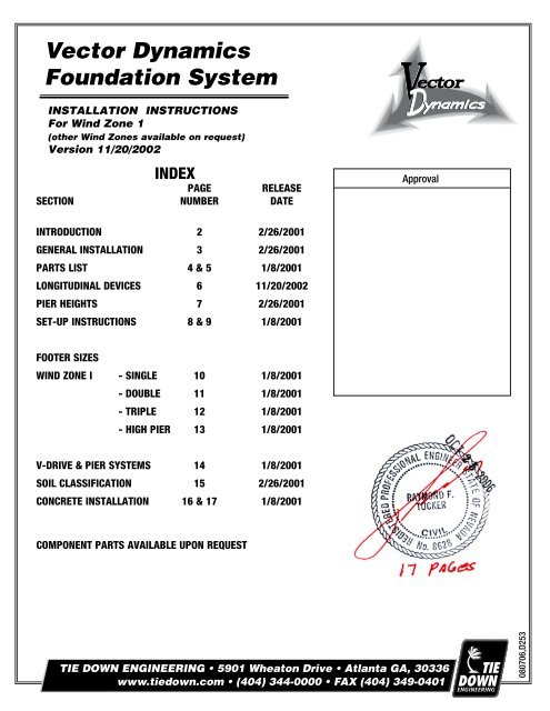 495x640 Vector Dynamics For Wind Zone I Installation Instructions