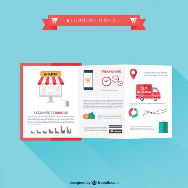 E Commerce Template Vector Free Download 626x626 E Commerce Template Vector Free Download