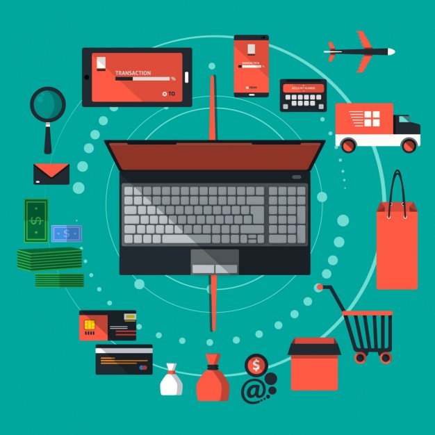 E Commerce Web Shop Objects Vector Free Download 626x626 E Commerce Web Shop Objects Vector Free Download