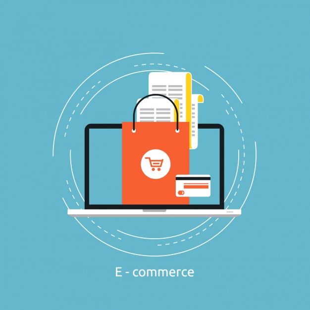 E Commerce Background Design Vector Free Download 626x626 E Commerce Background Design Vector Free Download