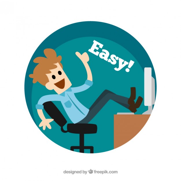 626x626 Easy Work Vector Free Download