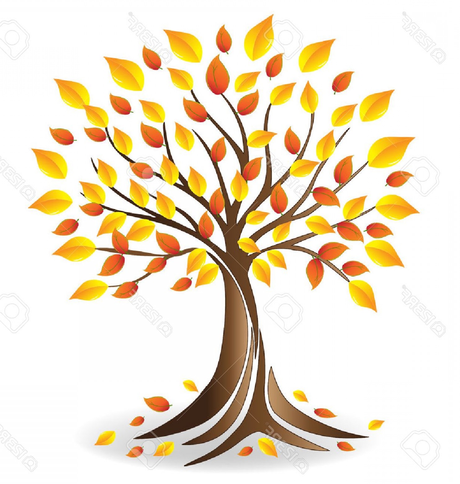 1482x1560 Photostock Vector Ecology Fall Tree Vector Soidergi