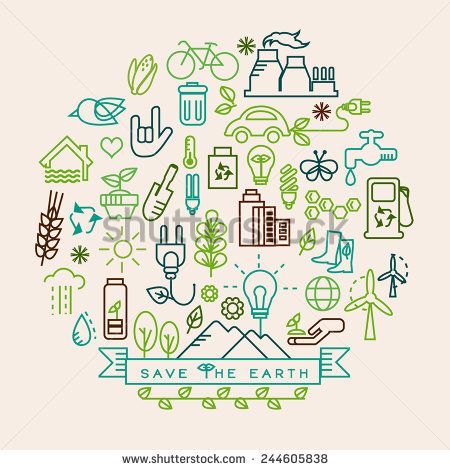 450x470 Eco Vector Ecology Icon Set Design Ecology Design, Ecology
