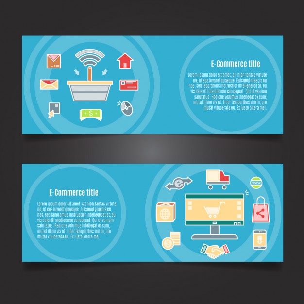Ecommerce Banners Vector Free Download 626x626 Ecommerce Banners Vector Free Download