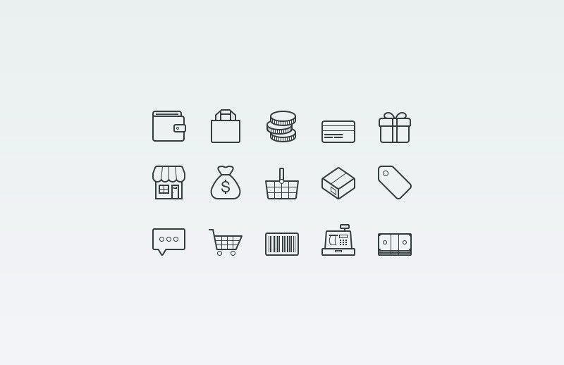 Vector Ecommerce Icons Projects To Try Cart Icon, Bag Icon 800x518 Vector Ecommerce Icons Projects To Try Cart Icon, Bag Icon
