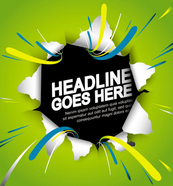 557x600 Free Vector Tear Effect Background Free Vector In Encapsulated